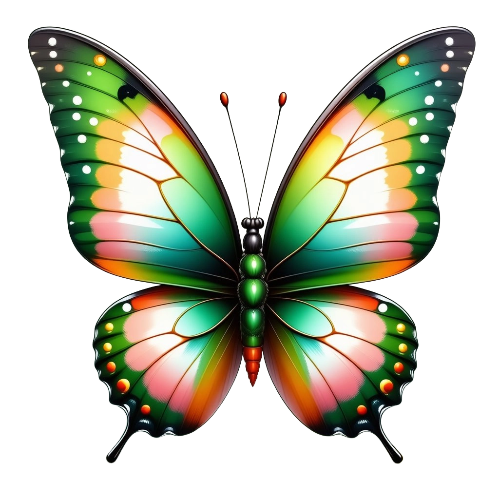 Colorful Butterfly Illustration